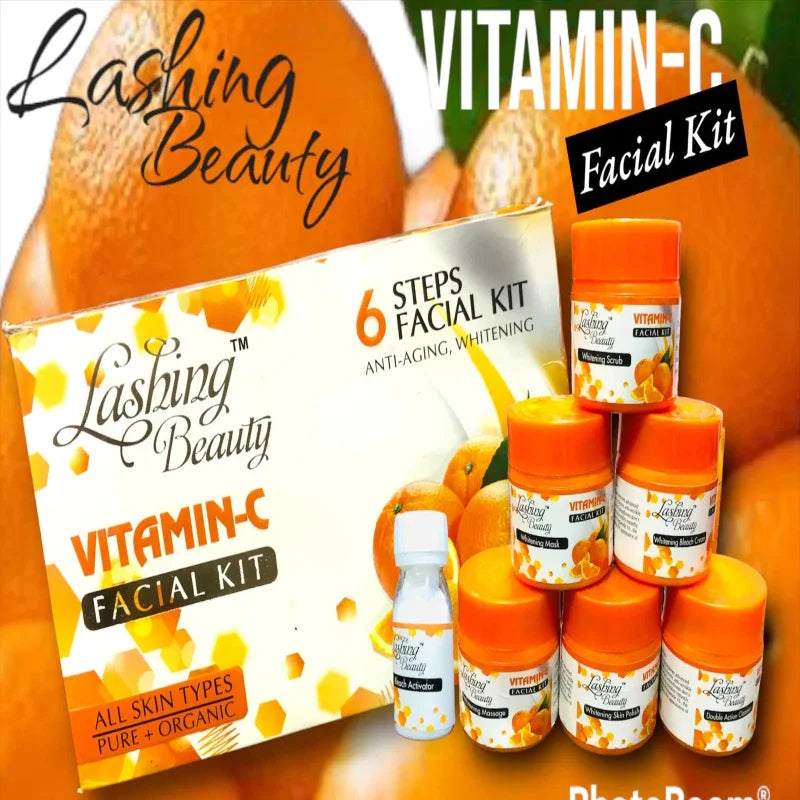 Lashing Beauty Vitamin c Facial Kit