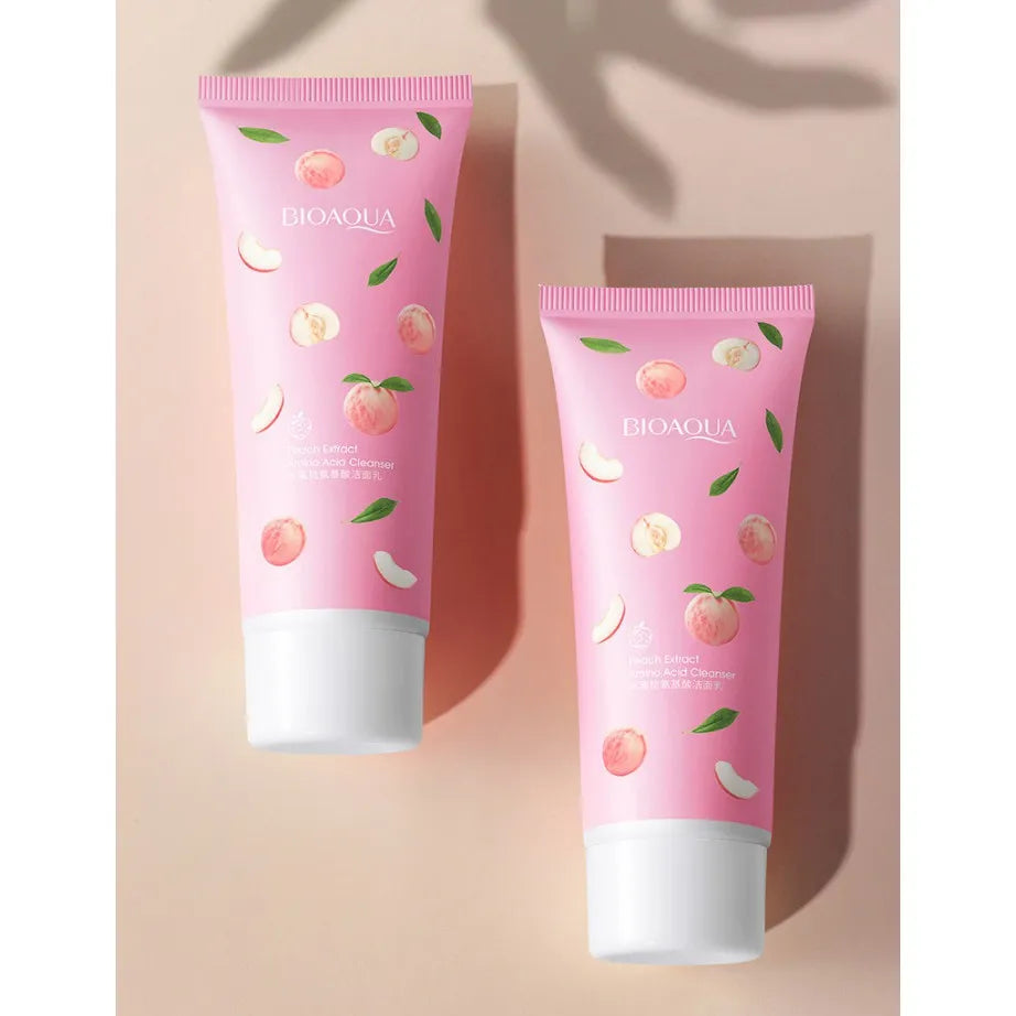 Bioaqua Peach Extract Body Wash Bath Sea Salt - 250gm