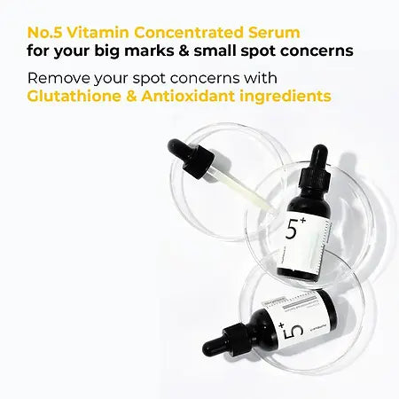 Numbuzin - No.5 Vitamin Concentrated Serum 30ml | Premium Skincare & Beauty Products in Pakistan