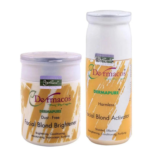 Dermacos Skin Polish Brightener - 200g + Activator  - 200ml | Premium Skincare & Beauty Products in Pakistan