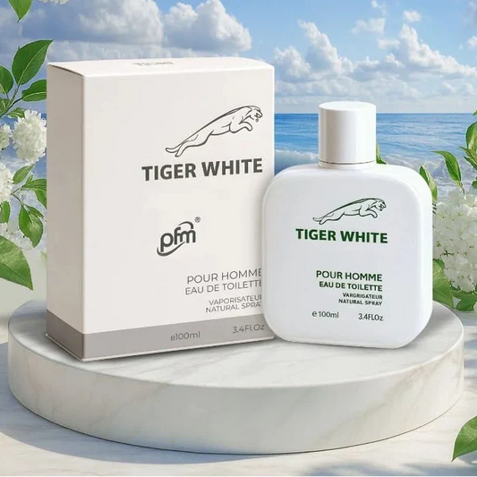Tiger White Eau De Toilette for Men – 100ml