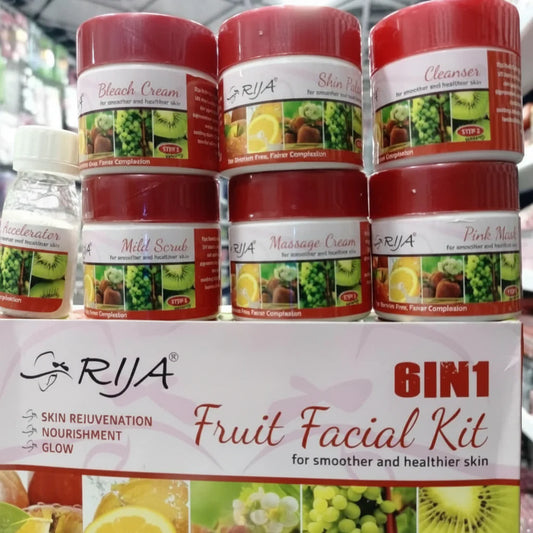 6 in 1 Rija Facial Kit | Premium Skincare & Beauty Products in Pakistan