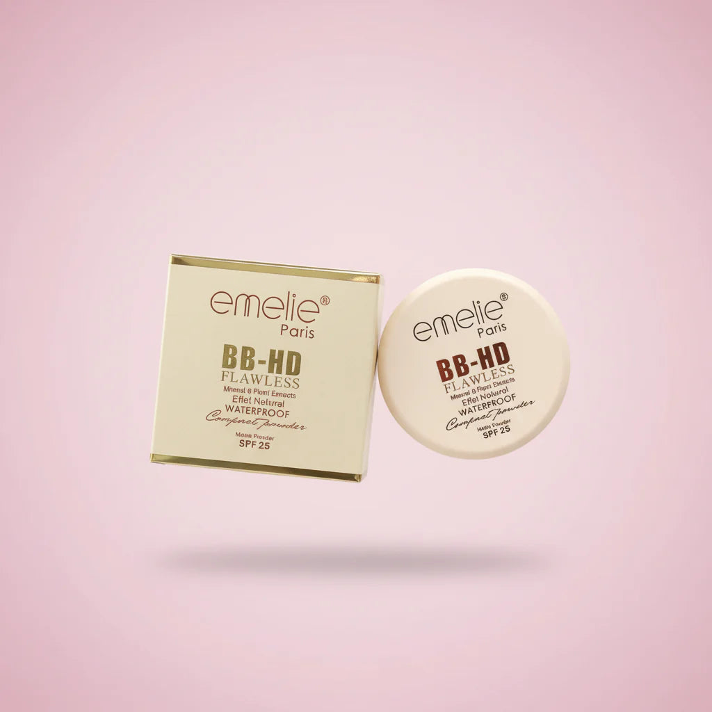 Emelie 2in1 BB HD Flawless Compact Powder