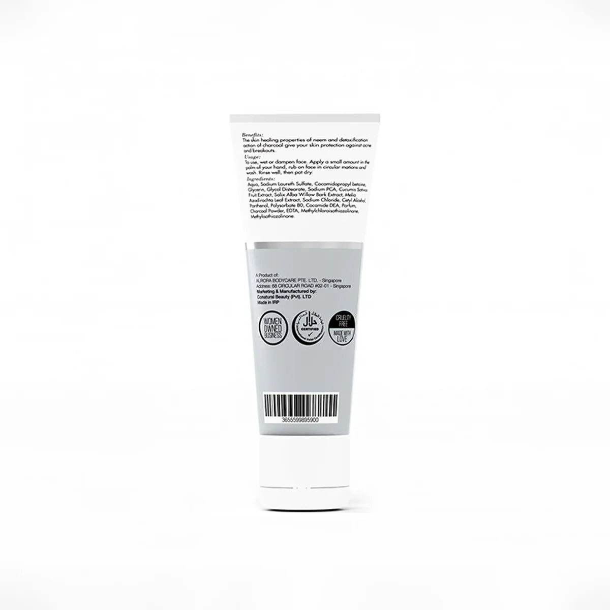 True Beauty Charcoal & Neem Facewash 75ml