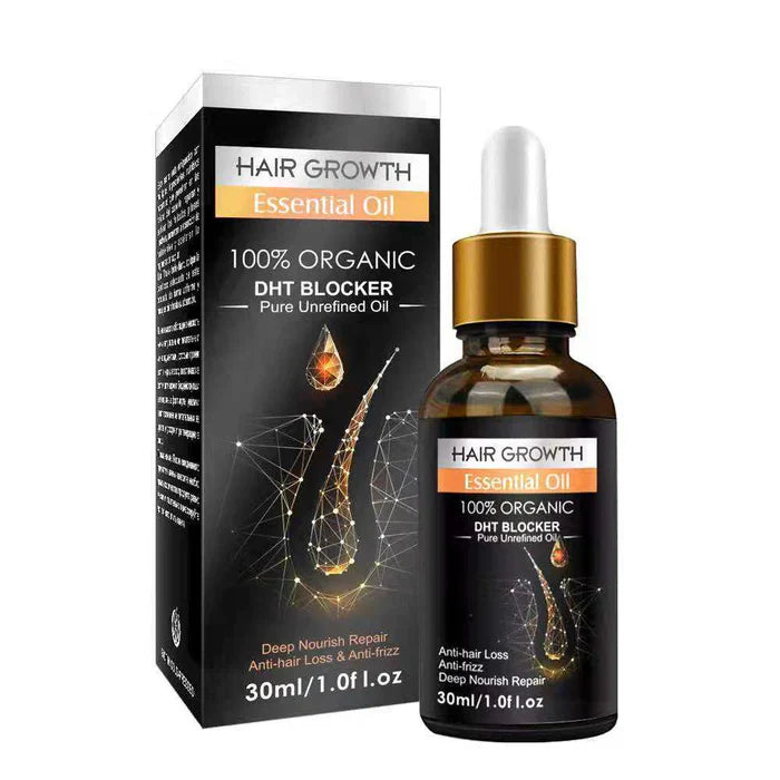 Pack Of 02 Hair Growth Oil Derma Roller - 0.55mm