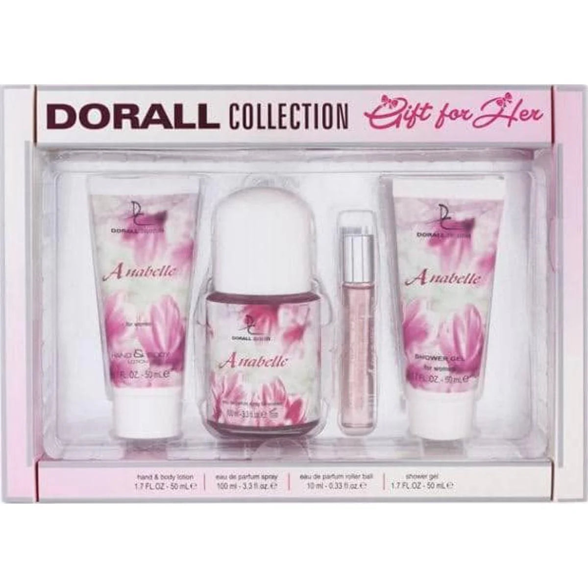 DORALL COLLECTION Anabelle GIFT SET 4 PCS Perfume For Women EDT