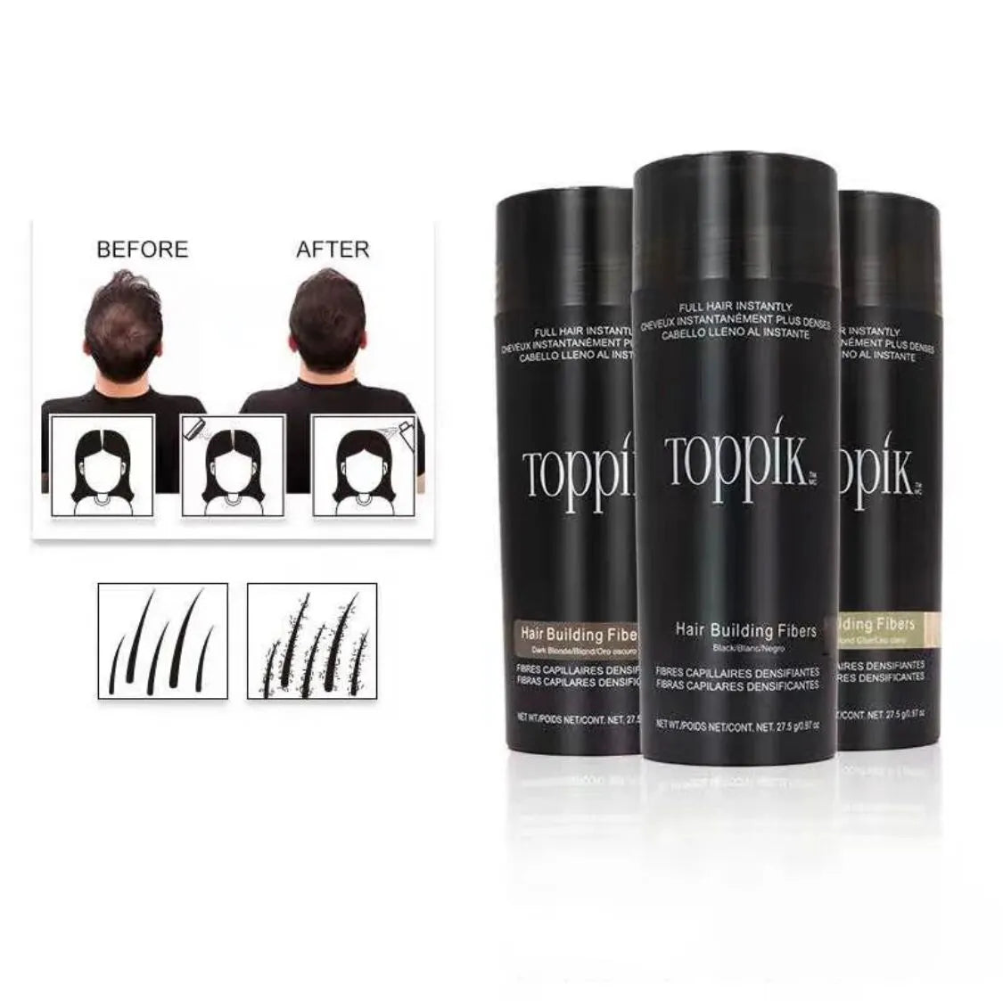 Toppik Hair Buliding Fiber - 27g