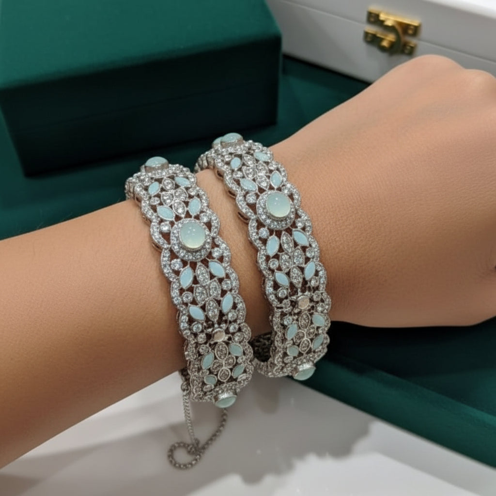 Manjos Bangles 2 Pcs Set – Elegant Traditional Style