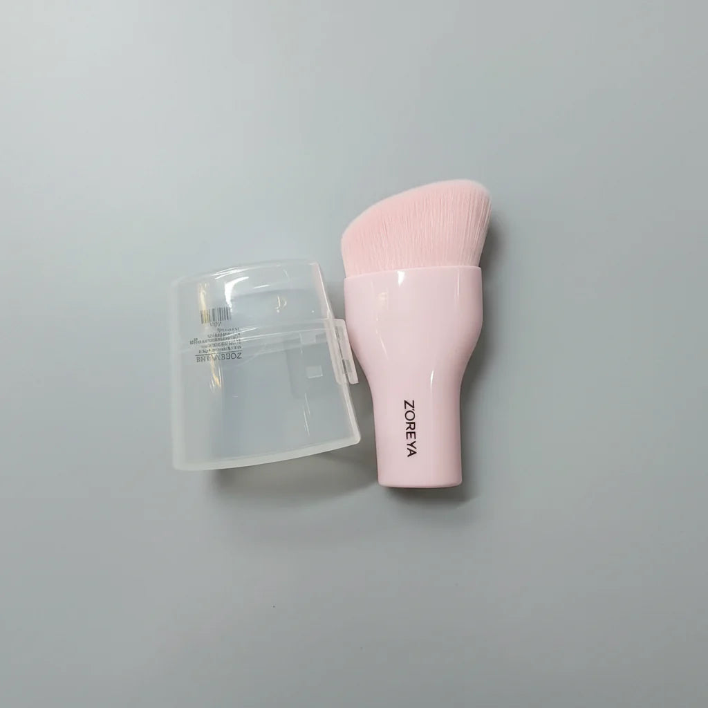 Zoreya portable angled makeup brush