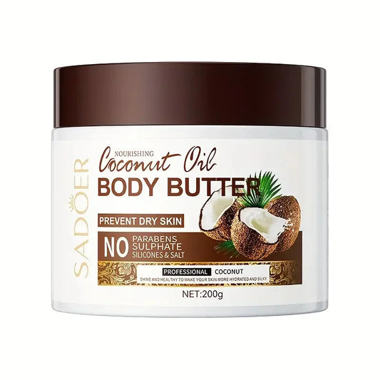 Sadoer Body Butter Coconut Cream 200g | Premium Skincare & Beauty Products in Pakistan