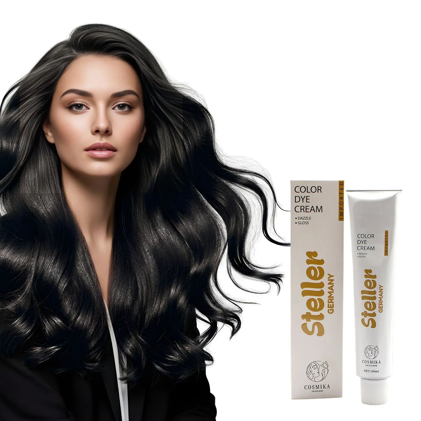 Steller Germany Color Dye Cream - 3 - Naturals Natural - 100ml