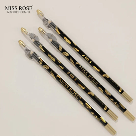 Miss Rose 2-in-1 Eyebrow Pencil – Black