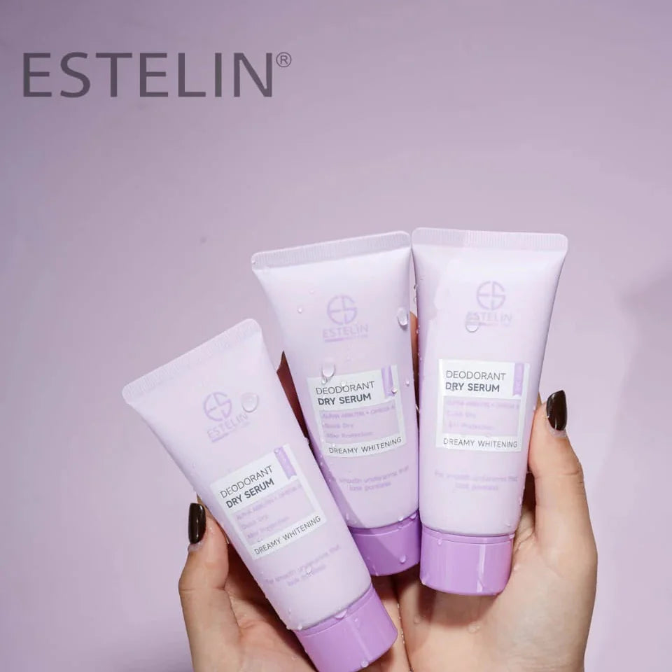 ESTELIN Deodorant Dry Serum Alpha Arbutin + Omega 3 - 60ml