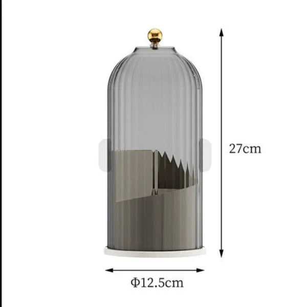 360° Rotating Dustproof Cosmetic Organizer