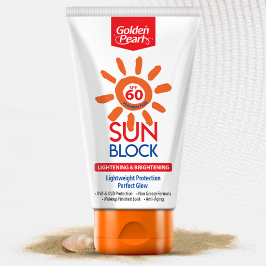 Golden Pearl Sun Block Lightening & Brightening SPF60