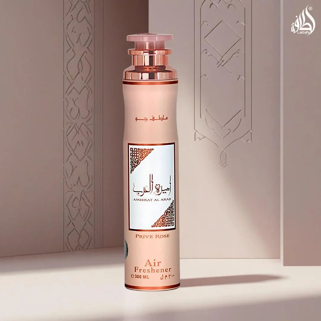 Lattafa Asdaaf Ameerat Al Arab Prive Rose Air Freshener - 300ml