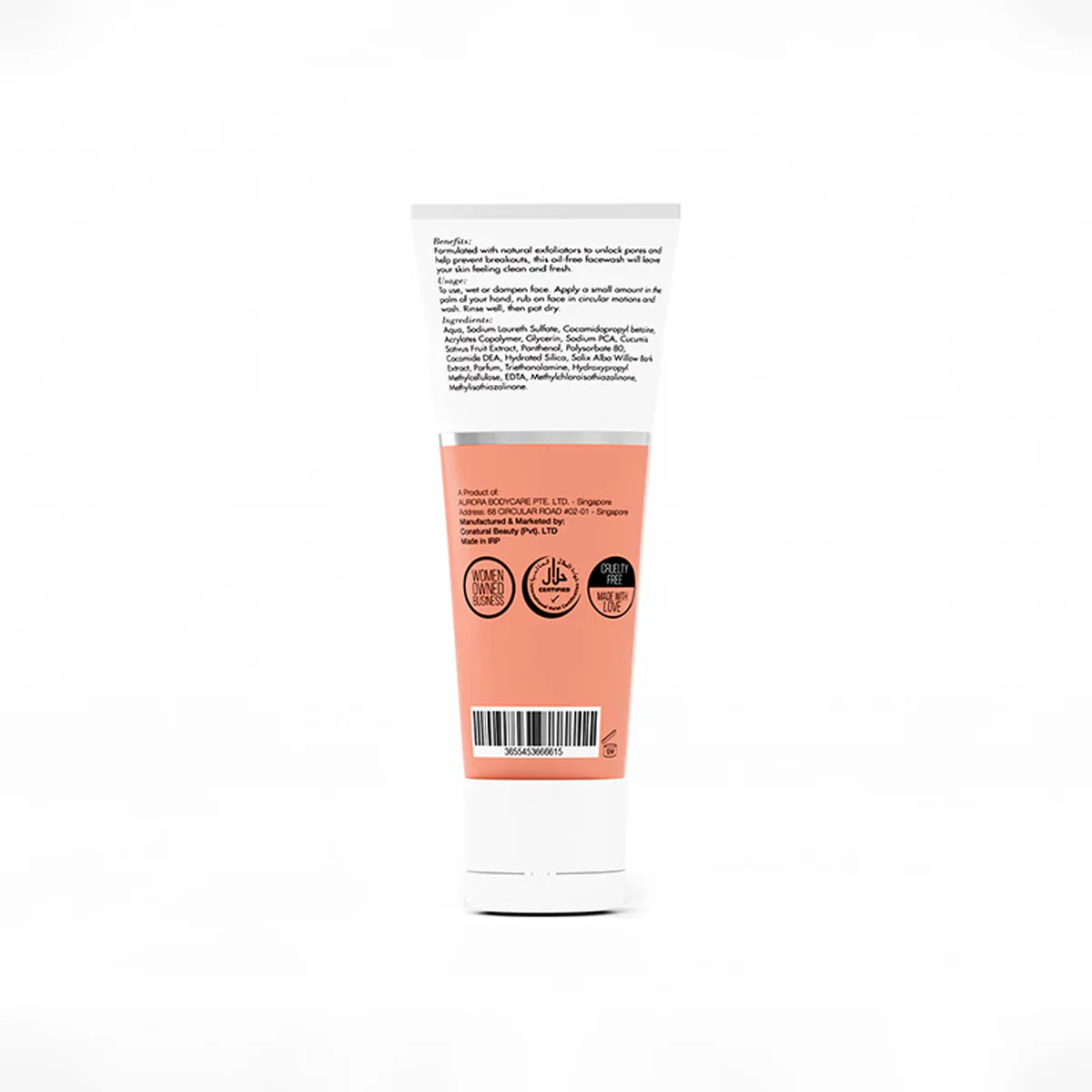 True Beauty 2 in 1 Exfoliating &amp; Cleansing Facewash 75ml