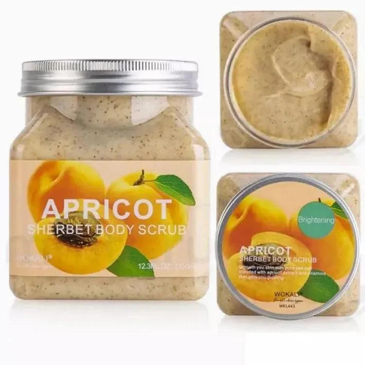 Wokali Apricot Sherbet Body Scrub - 350 ml | Premium Skincare & Beauty Products in Pakistan