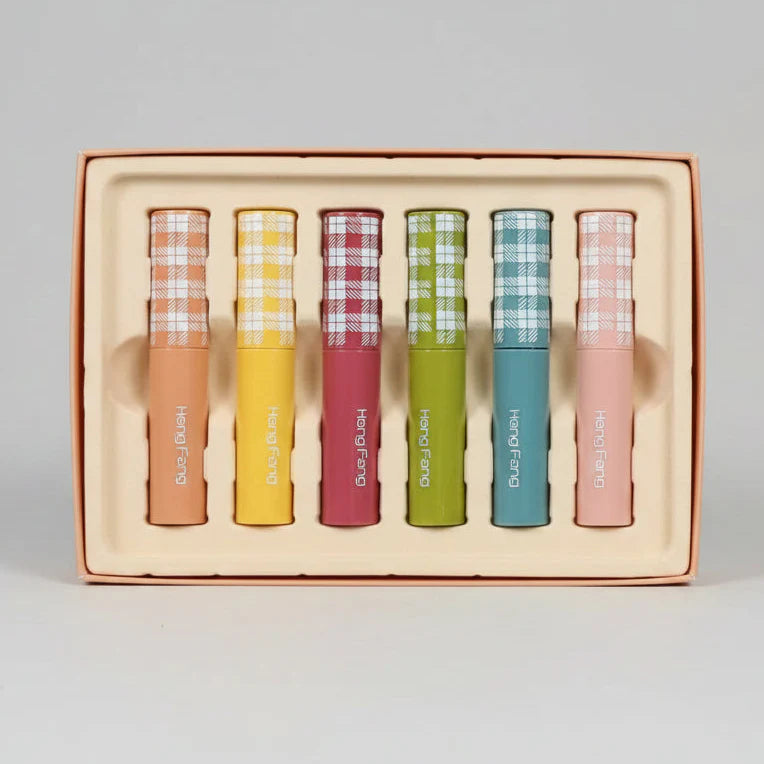 Heng Fang Vitality Girl Lip Gloss Set - 6Pcs