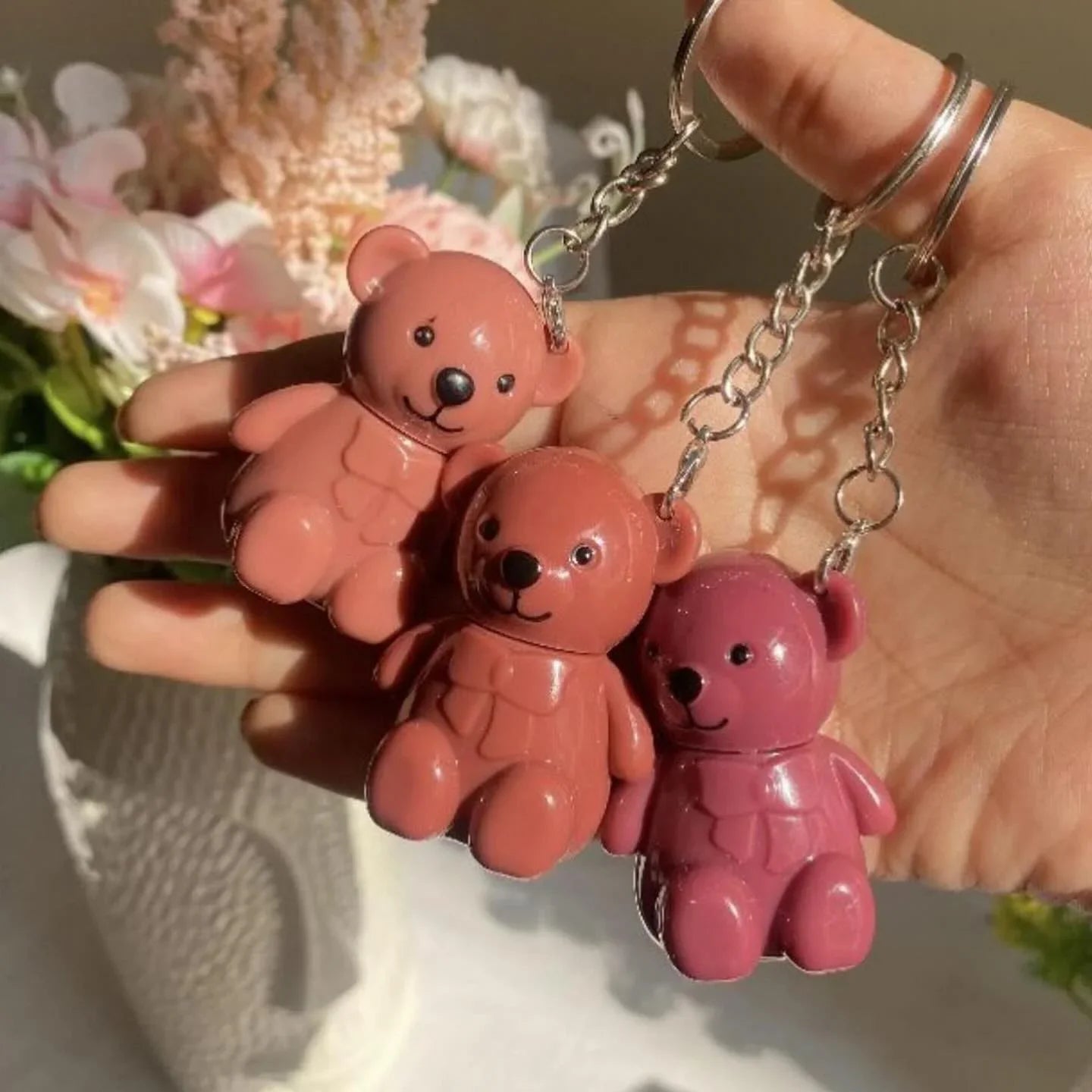 Teddy Bear Lipgloss Lipsticks