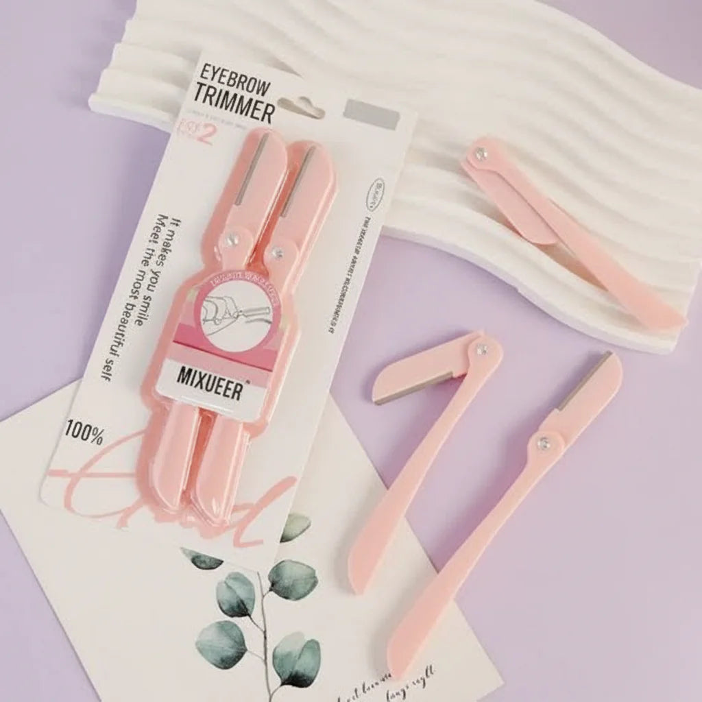 MIXUEER 2PCS EYEBROW TRIMMER