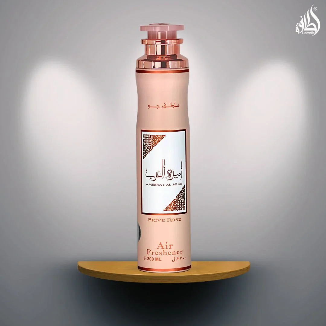 Lattafa Asdaaf Ameerat Al Arab Prive Rose Air Freshener - 300ml