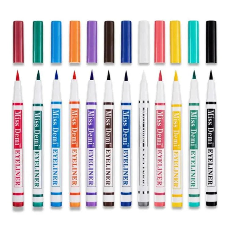 Miss Demi Colour Me Fine Waterproof Liners - Pack of 12