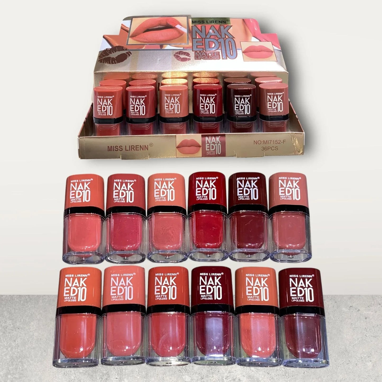 Miss Lirenn Naked10 Matte Lip Gloss