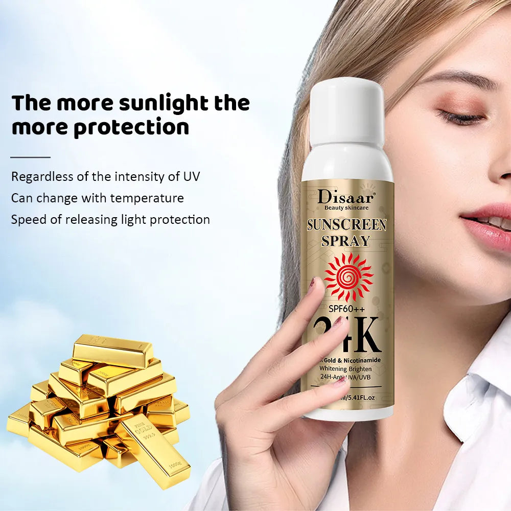 DISAAR Sunscreen Glowing Sun Spray - 180ml