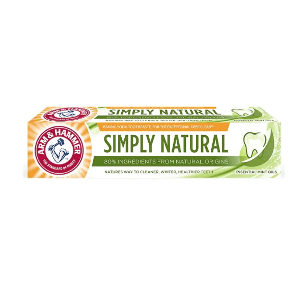 Arm & Hammer Simply Natural Toothpaste - 75ml