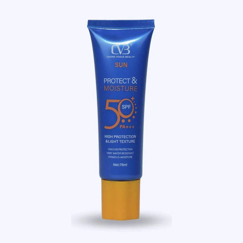 CVB Sun Protect & Moisture SPF 50 _ 75ml | Premium Skincare & Beauty Products in Pakistan