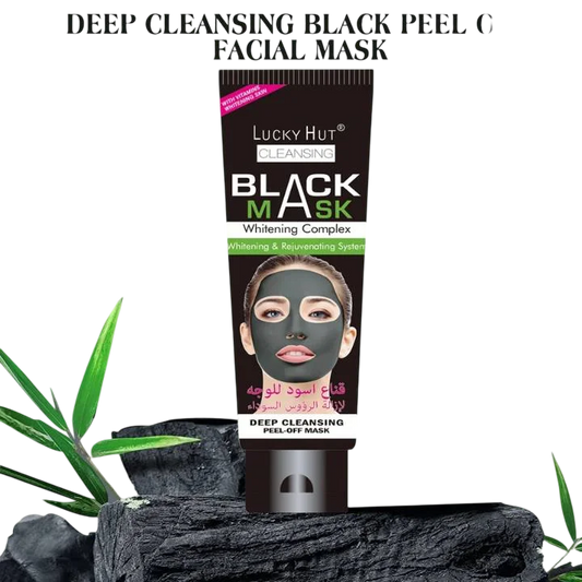 Lucky Hut Black Peel Off Mask – Best Blackhead Remover Mask