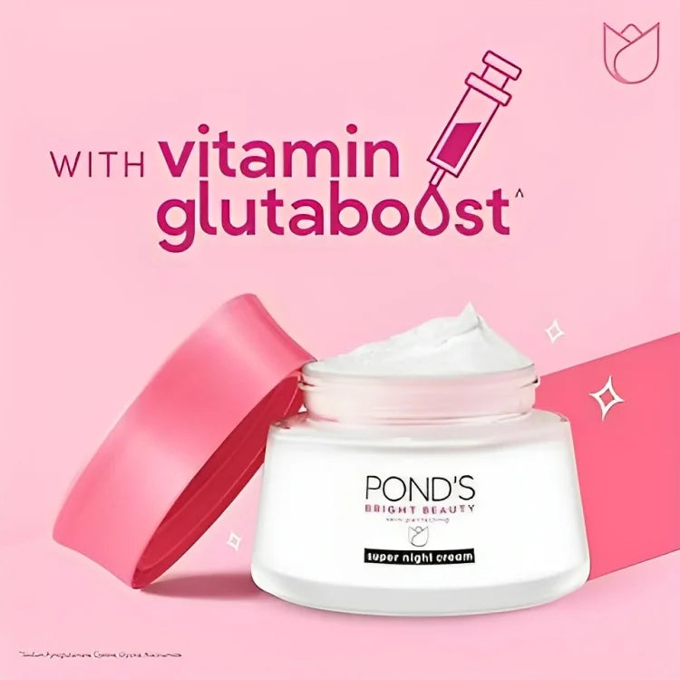 Pond's Bright Beauty Serum Night Cream | Premium Skincare & Beauty Products in Pakistan