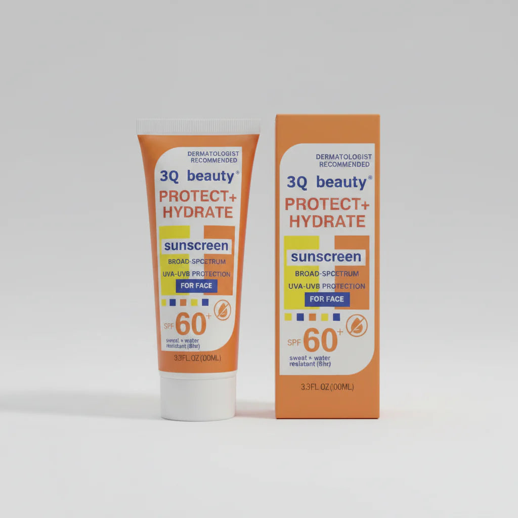 3Q Beauty Protect+Hydrating Sunblock SPF 60 - 100ml