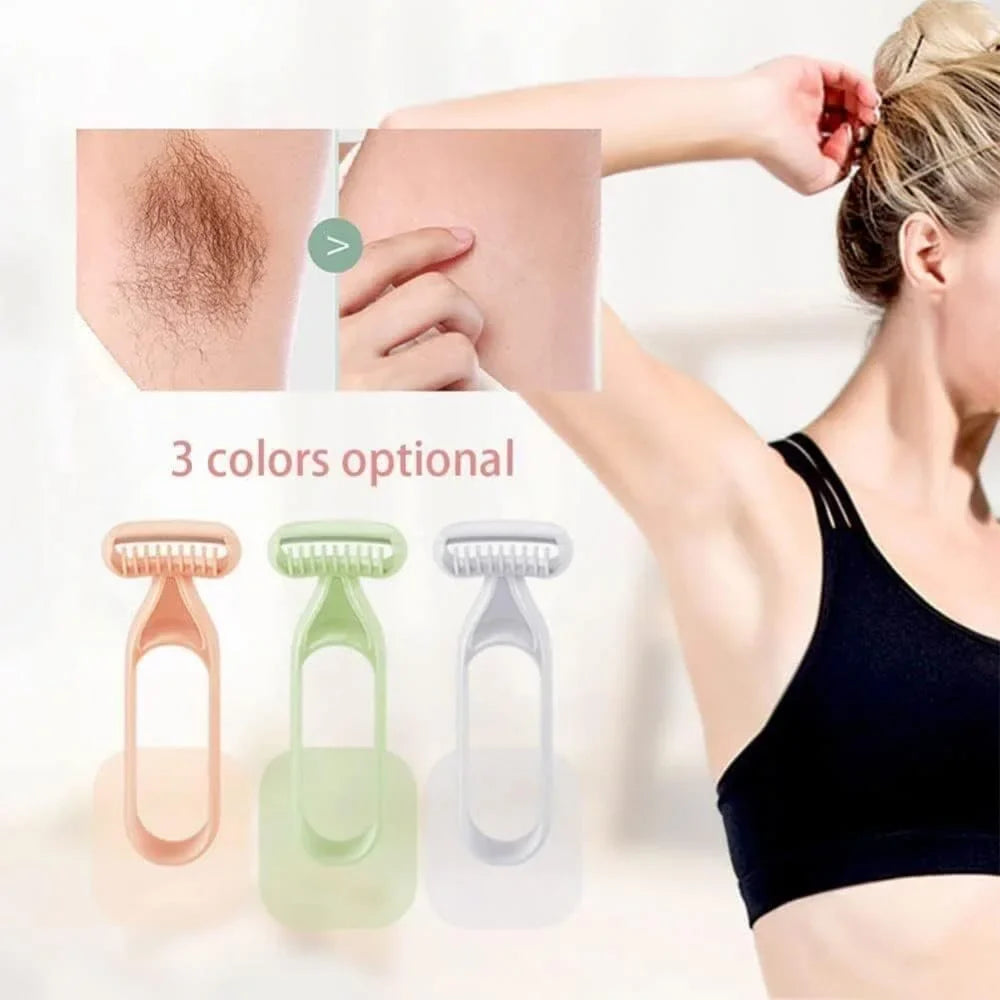 Depilation Knife Portable Manual Armpit Hair Remover