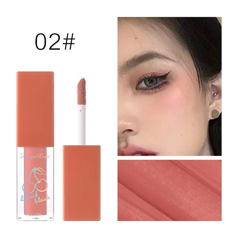 Dragon Ranee Fruit Juice Natural Shiny Liquid Blushes (4 pcs)