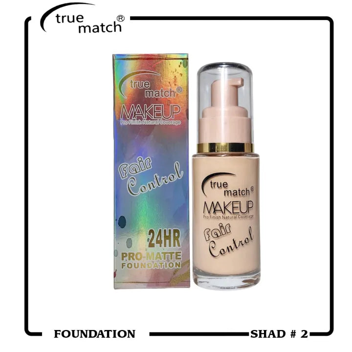 True Match Fair Control matte liquid Foundation
