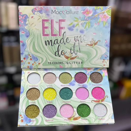 Mocallure Elf Glitter Eyeshadow Palette