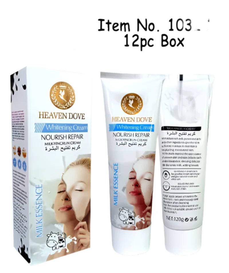 Heaven Dove Nourish Repair Milk Essence Whitening Cream 120g | Premium Skincare & Beauty Products in Pakistan