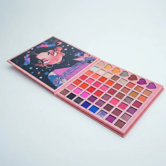 55 Colors Naked Shimmer & Nude Eyeshadow Palette