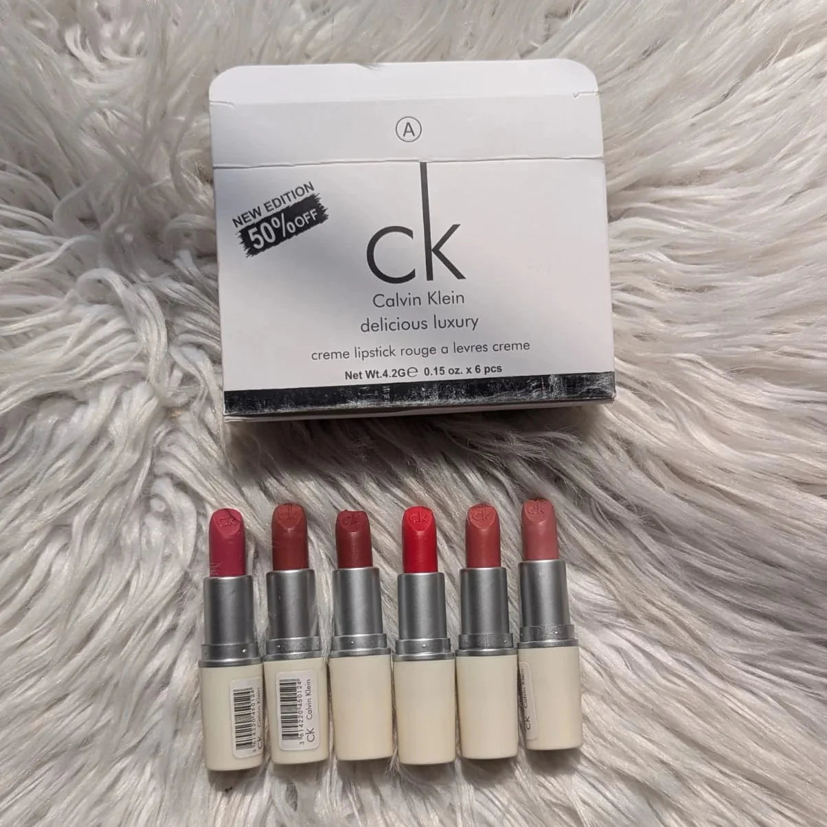 CALVIN KLEIN CK One Pure Color Lipstick - Pack of 6