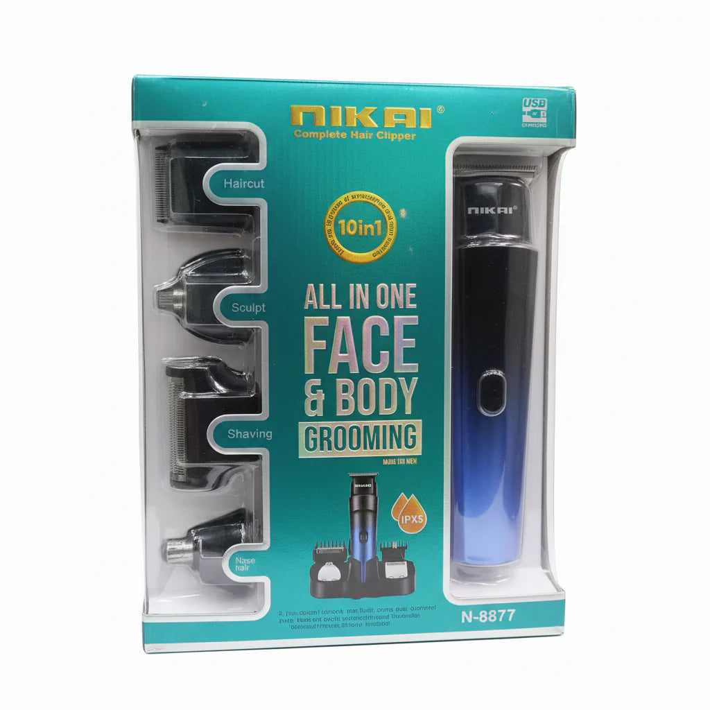 Nikai 10-in-1 Hair Trimmer Kit