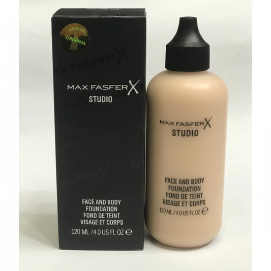 Max FasferX Studio Face and Body Foundation - 120ml