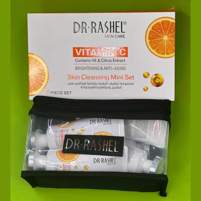 Dr Rashel Vitamin C Skin Cleansing Mini Set (Pack of 6)
