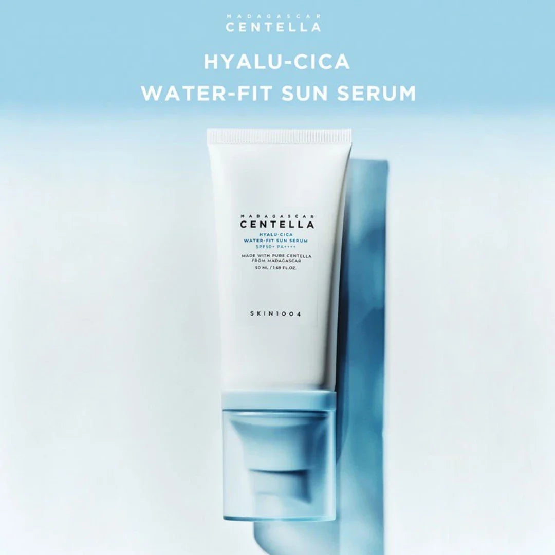 Skin1004 - Madagascar Centella Hyalu-Cica Water-Fit Sun Serum SPF 50+ PA++++ - 50ml | Premium Skincare & Beauty Products in Pakistan