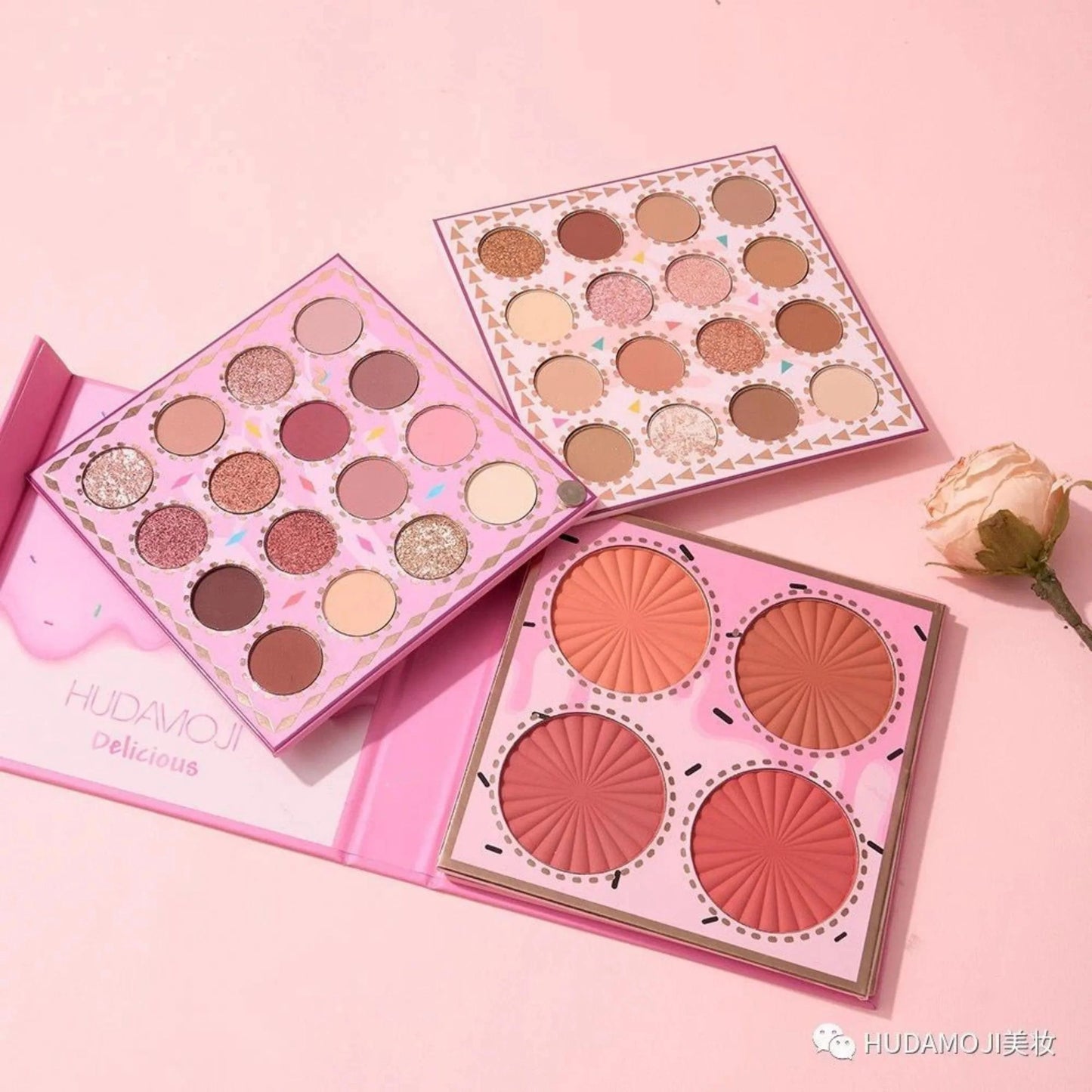 HUDAMOJI Delicious Makeup Kit - 4pages