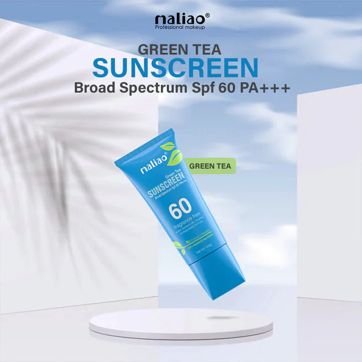 Maliao Fragrance Free Green Tea Sunscreen - 100g | Premium Skincare & Beauty Products in Pakistan