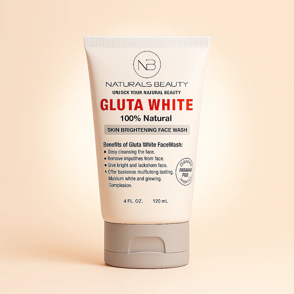 Gluta White 100% Natural Skin Brightening Face Wash | Premium Skincare & Beauty Products in Pakistan