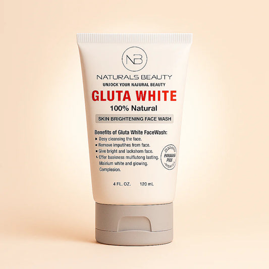 Gluta White 100% Natural Skin Brightening Face Wash | Premium Skincare & Beauty Products in Pakistan