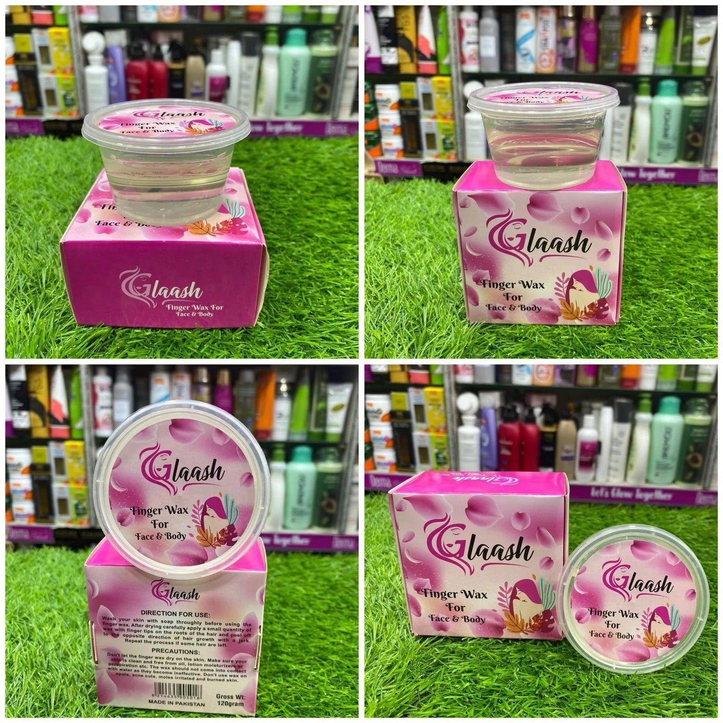 Glaash Finger Wax - 120ml